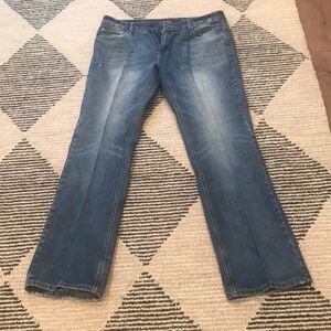 Carbon Blue Denim Jeans size 34 x32